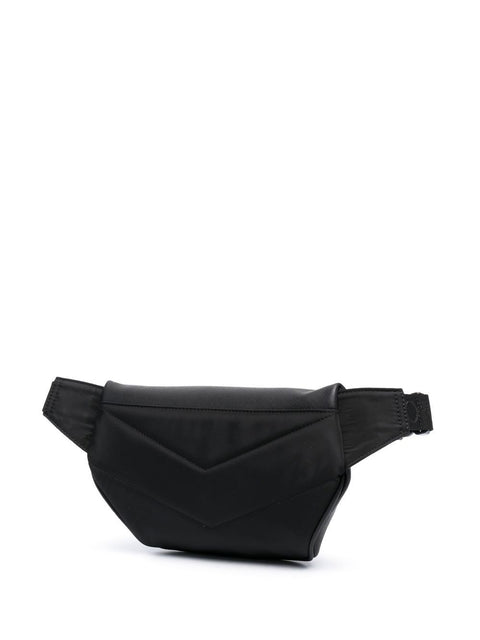 Emporio Armani Emporio Armani leather logo-plaque belt bag