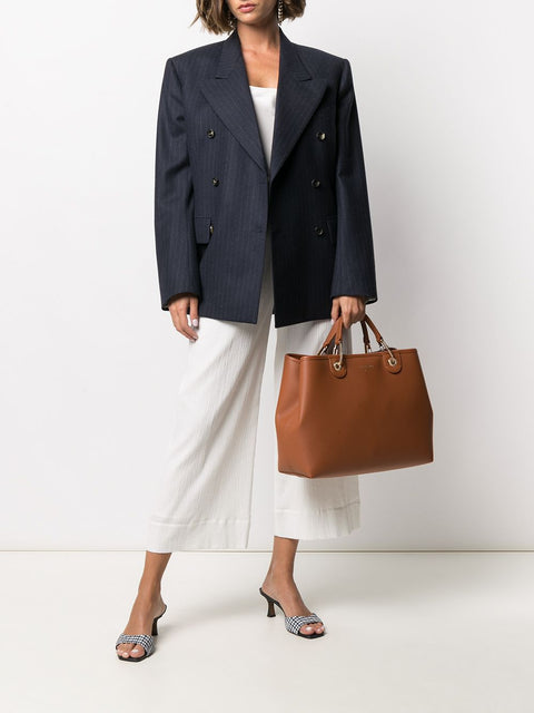 Emporio Armani Emporio Armani logo-strap tote bag