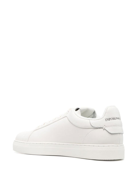 Emporio Armani Emporio Armani logo print lace-up sneaker