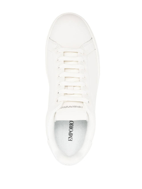 Emporio Armani Emporio Armani logo print lace-up sneaker