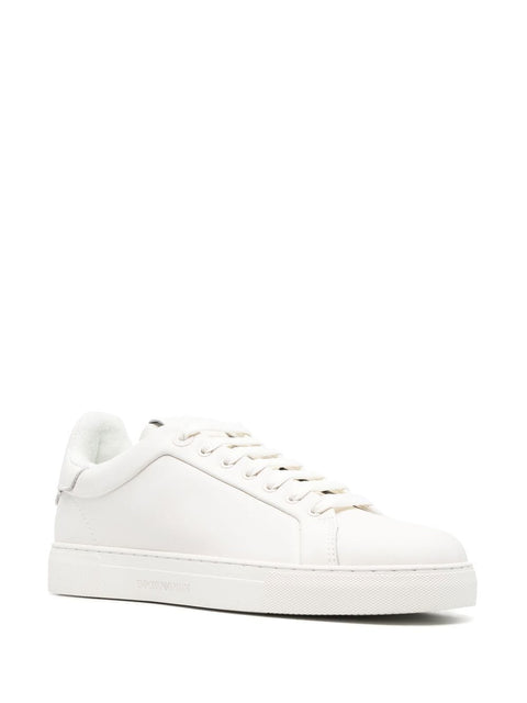 Emporio Armani Emporio Armani logo print lace-up sneaker