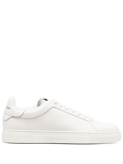 Emporio Armani Emporio Armani logo print lace-up sneaker