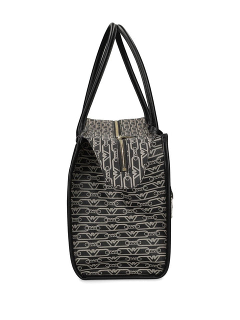 Emporio Armani Emporio Armani Jacquard-logo-motif Tote Bag