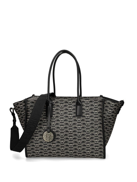 Emporio Armani Emporio Armani Jacquard-logo-motif Tote Bag