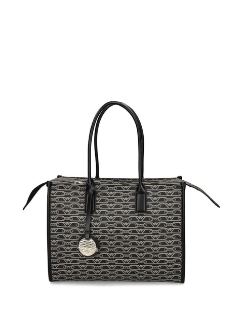 Emporio Armani Emporio Armani Jacquard-logo-motif Tote Bag