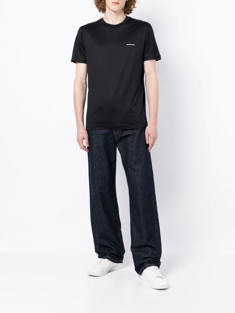 Emporio Armani Emporio Armani logo-print Crew Neck T-shirt