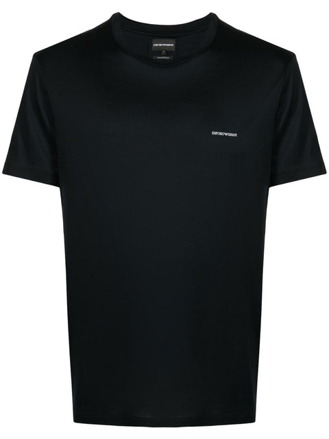 Emporio Armani Emporio Armani logo-print Crew Neck T-shirt