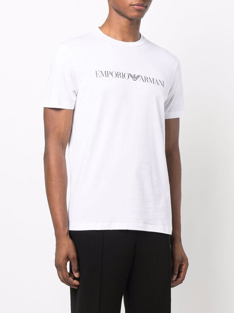 Emporio Armani Emporio Armani logo-print cotton T-Shirt