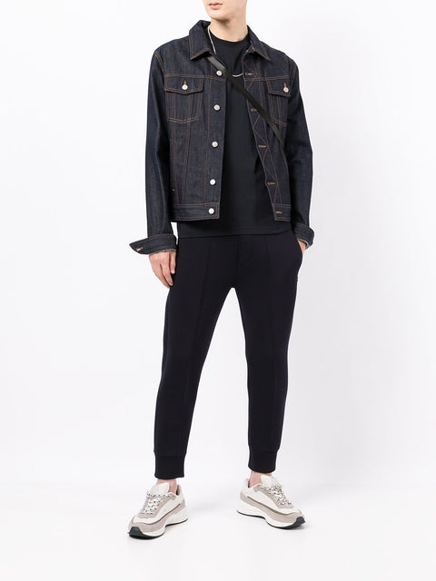 Emporio Armani Emporio Armani logo patch short-sleeved T-shirt