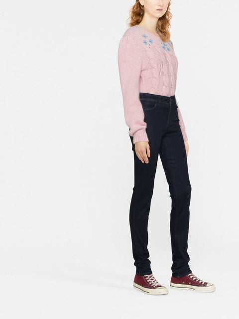 Emporio Armani Emporio Armani high-waisted slim-cut Trousers