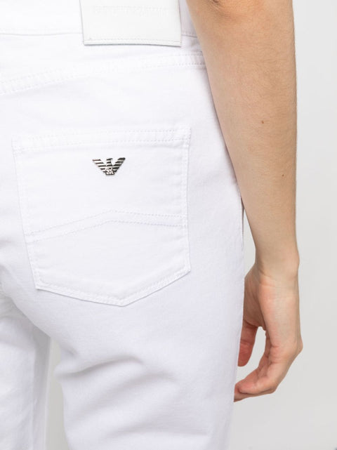 Emporio Armani Emporio Armani tonal straight-leg jeans