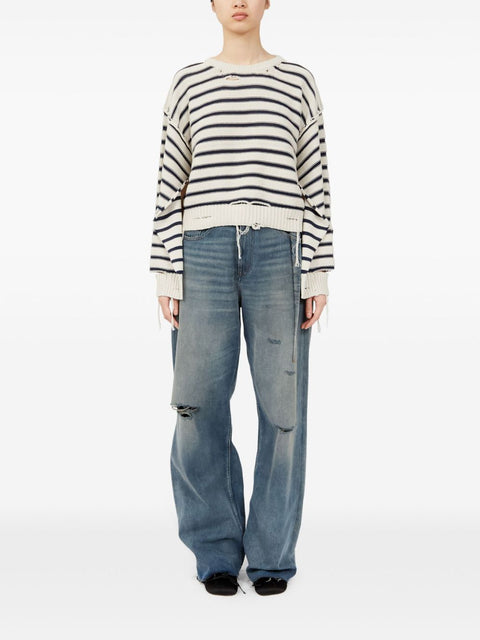 MM6 Maison Margiela MM6 Maison Margiela Sweaters White