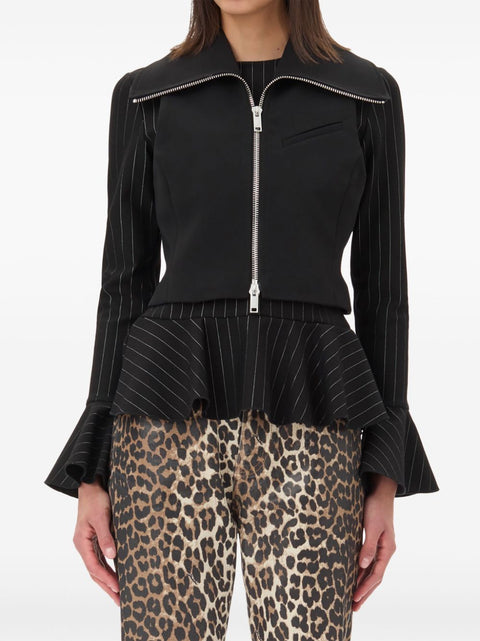 Ganni Ganni Sleeveless tank top with zip