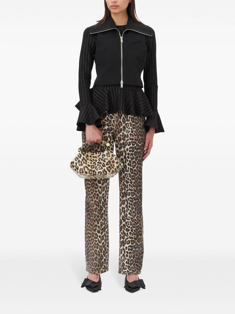 Ganni Ganni Sleeveless tank top with zip