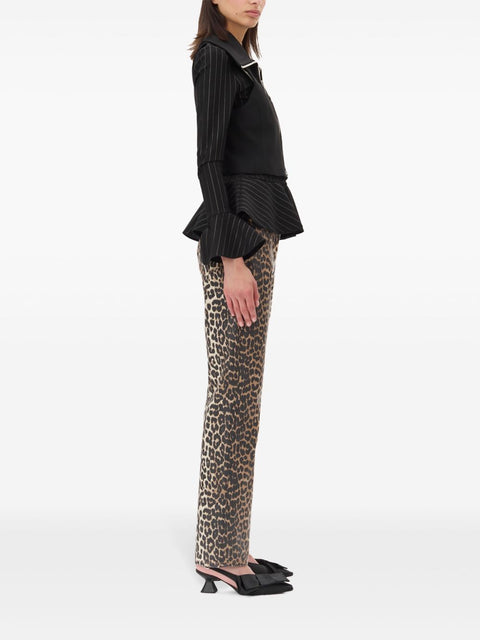 Ganni Ganni Sleeveless tank top with zip