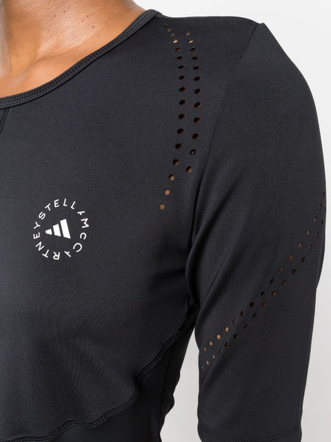 Adidas By Stella McCartney Adidas By Stella McCartney TruePurpose logo print training T-shirt
