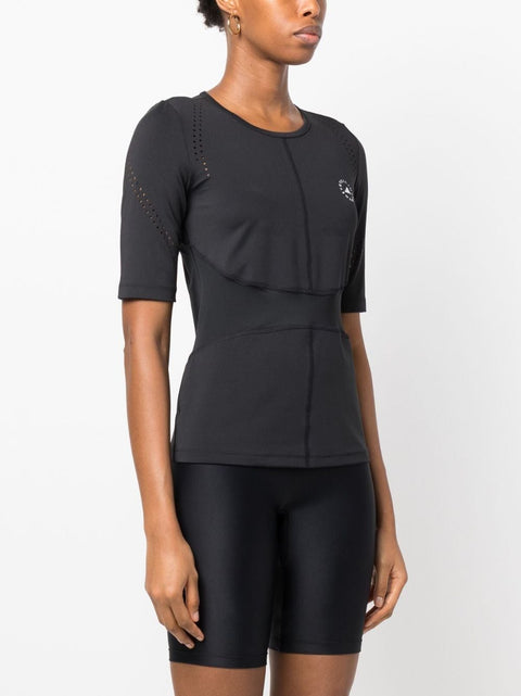 Adidas By Stella McCartney Adidas By Stella McCartney TruePurpose logo print training T-shirt