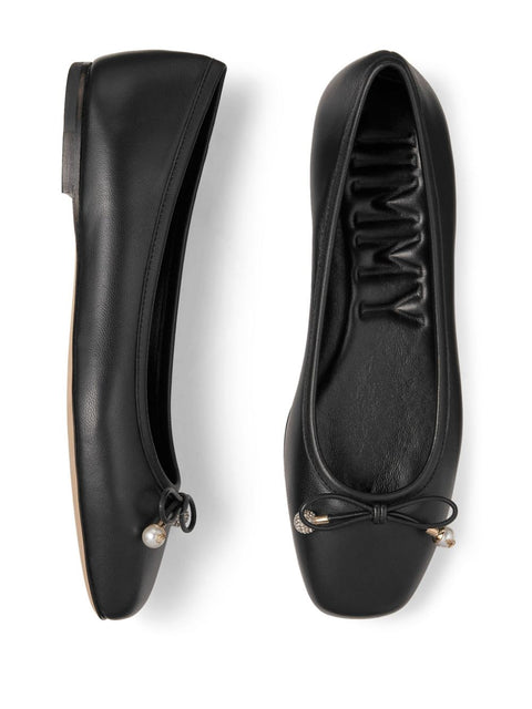 Jimmy Choo Jimmy Choo Elme Flat with Pearl embellishment