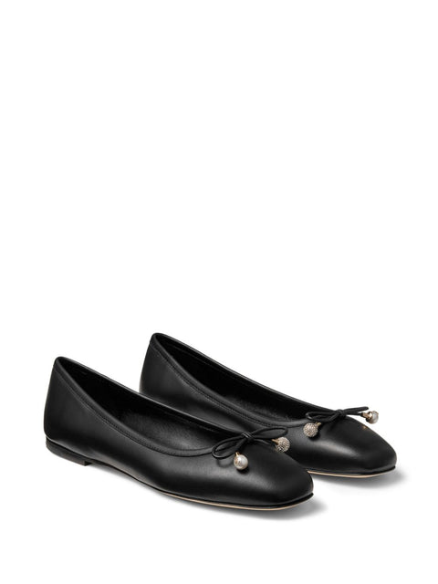Jimmy Choo Jimmy Choo Elme Flat with Pearl embellishment