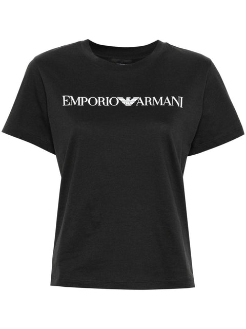 Emporio Armani Emporio Armani cotton logo-print T-Shirt