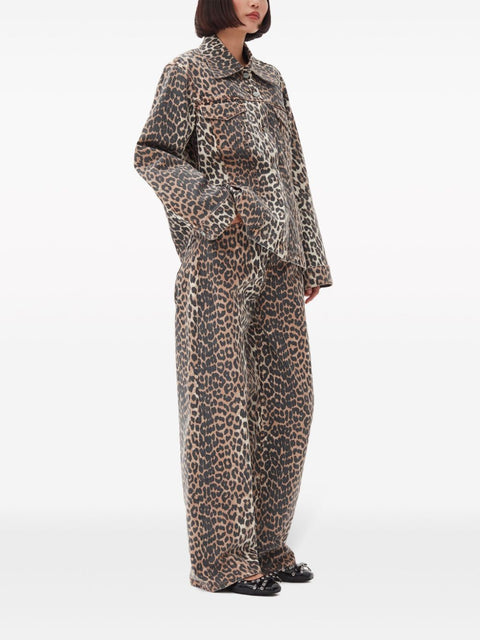 Ganni GANNI Coats Brown