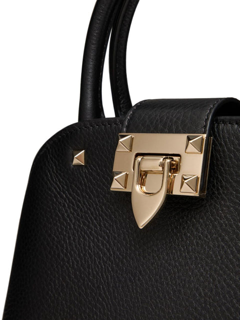 Valentino Garavani Valentino Garavani Rockstud Small Handbag In Grainy Calfskin