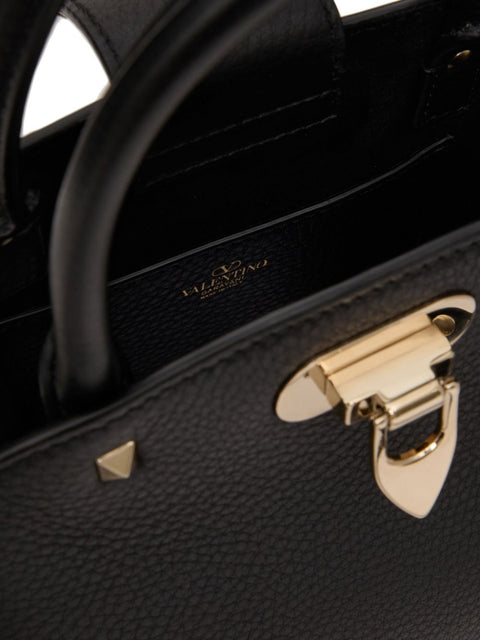 Valentino Garavani Valentino Garavani Rockstud Small Handbag In Grainy Calfskin