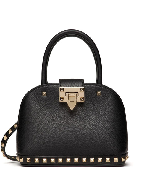 Valentino Garavani Valentino Garavani Rockstud Small Handbag In Grainy Calfskin