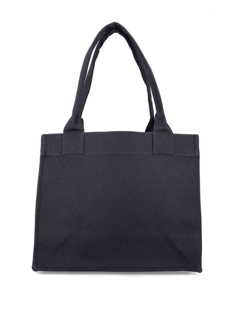 Ganni Ganni Large shopper bag with logo
