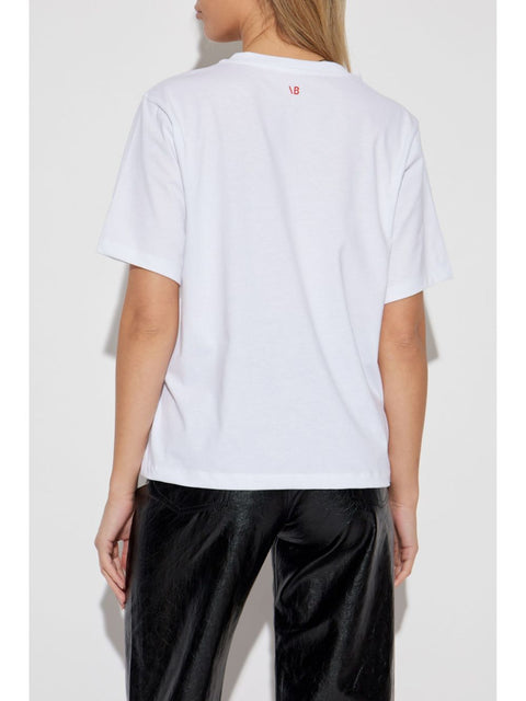 Victoria Beckham Victoria Beckham T-shirts and Polos White
