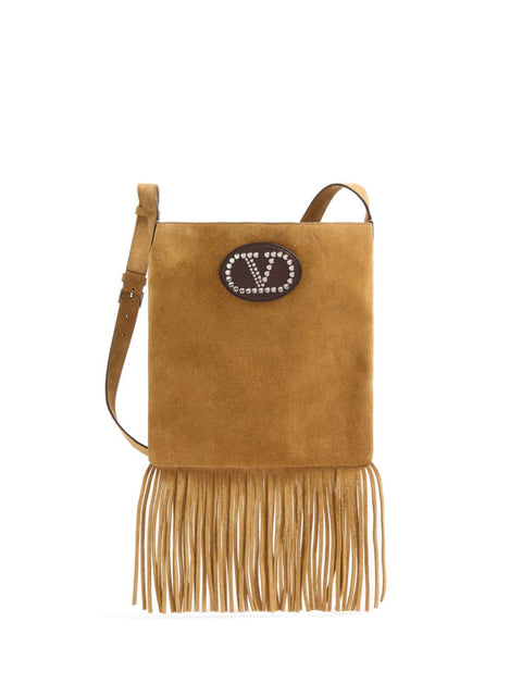 Valentino Garavani Valentino Garavani Nellcote suede leather shoulder bag