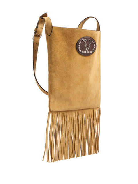 Valentino Garavani Valentino Garavani Nellcote suede leather shoulder bag