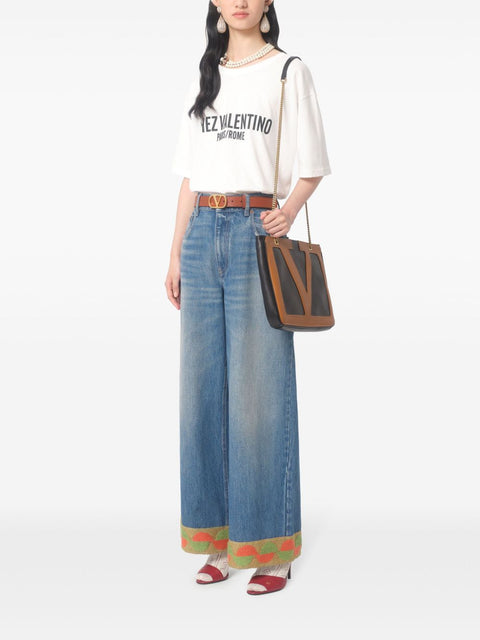 Valentino Valentino T-shirts and Polos White