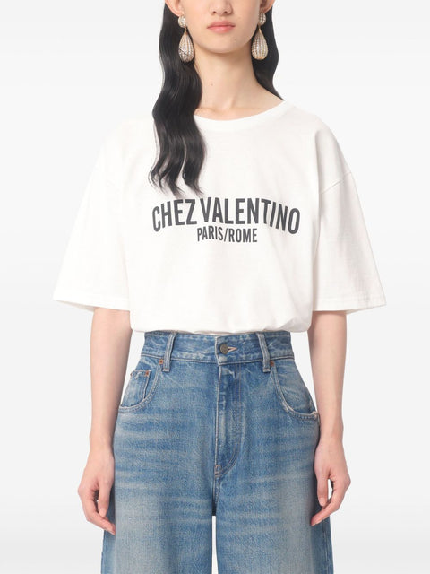 Valentino Valentino T-shirts and Polos White