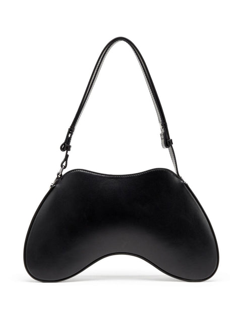 Diesel Diesel Play-Semi-gloss leather shoulder bag