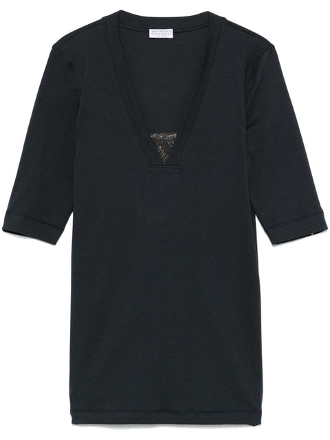 Brunello Cucinelli Brunello Cucinelli Top Blue