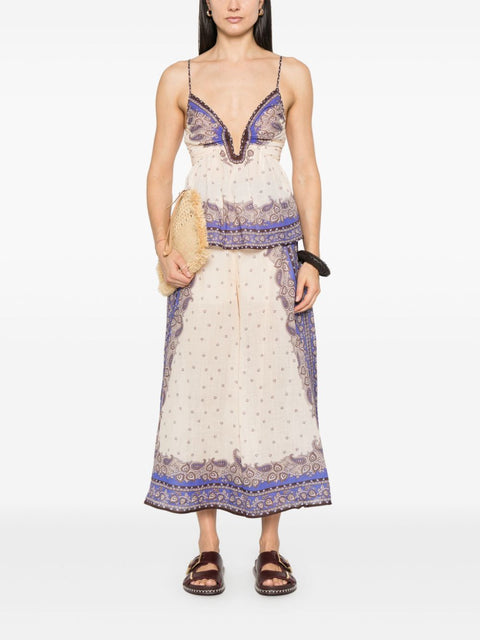 Zimmermann Zimmermann Trousers Purple