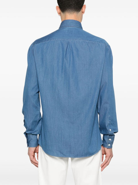 Brunello Cucinelli Brunello Cucinelli Shirts Blue