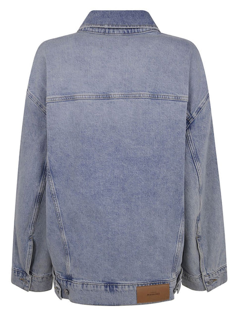 Seven Seven Coats Clear Blue