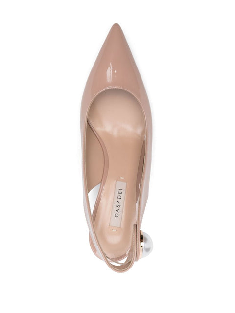 Casadei Casadei With Heel Beige