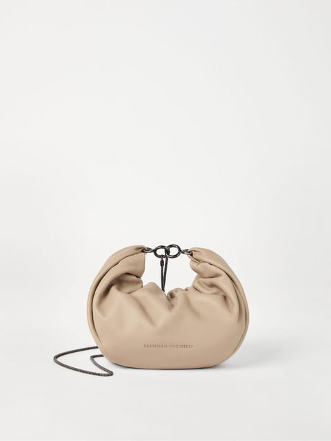 Brunello Cucinelli Brunello Cucinelli Monili Shoulder Bag with Chain