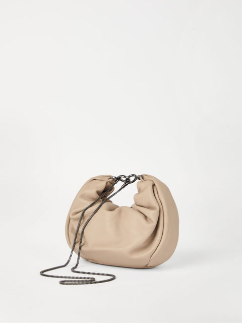 Brunello Cucinelli Brunello Cucinelli Monili Shoulder Bag with Chain