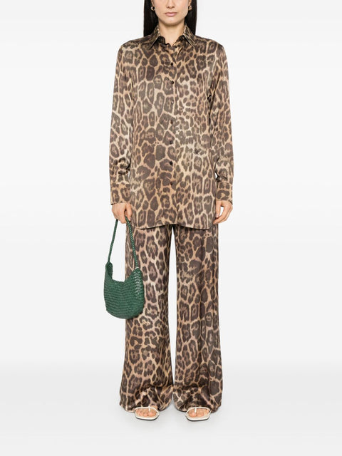 Stella McCartney Stella McCartney Leopard Oversized Shirt