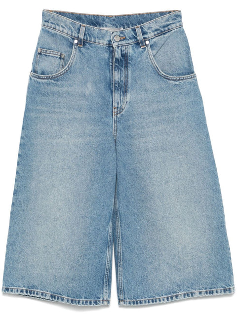 Stella McCartney Stella McCartney cotton denim bermuda shorts