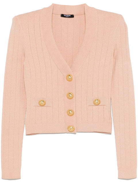 Balmain Balmain cropped Knit cardigan
