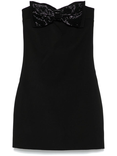 Self-Portrait Self-Portrait crepe bandeau mini dress