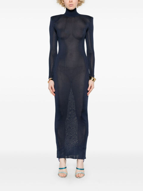 Self-Portrait Self-Portrait knitted maxi dress