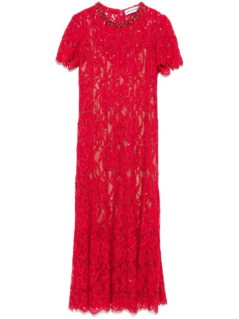 Self-Portrait Self-Portrait lace midi dress