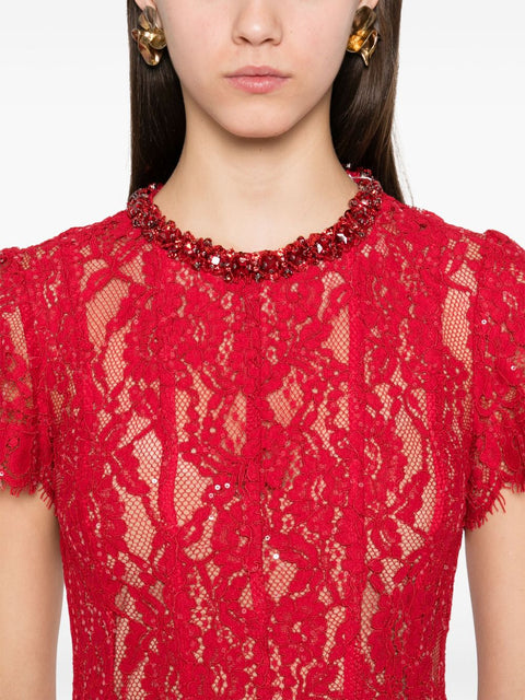 Self-Portrait Self-Portrait lace midi dress