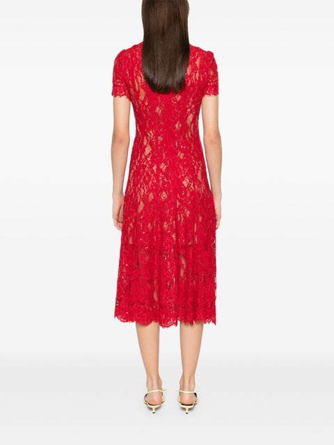 Self-Portrait Self-Portrait lace midi dress